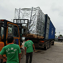 发往海外的国际运输